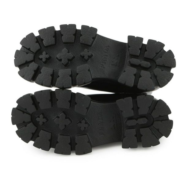 プラダ ブーツ モノリス サイドゴア アンクルブーツ レディースサイズ35 1/2 1T725L PRADA 靴 黒