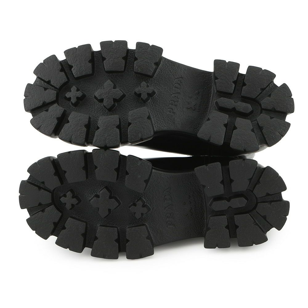 プラダ ブーツ モノリス サイドゴア アンクルブーツ レディースサイズ35 1/2 1T725L PRADA 靴 黒