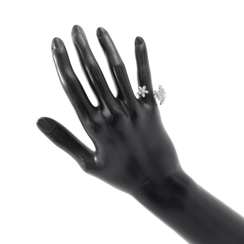 ヴァンクリーフ&アーペル リング ソクラテス アントレ レ ドア リング ダイヤモンド 44P 0.88ct K18WG サイズ48 VCARB14500 指輪