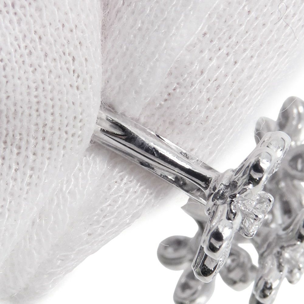 ヴァンクリーフ&アーペル リング ソクラテス アントレ レ ドア リング ダイヤモンド 44P 0.88ct K18WG サイズ48 VCARB14500 指輪