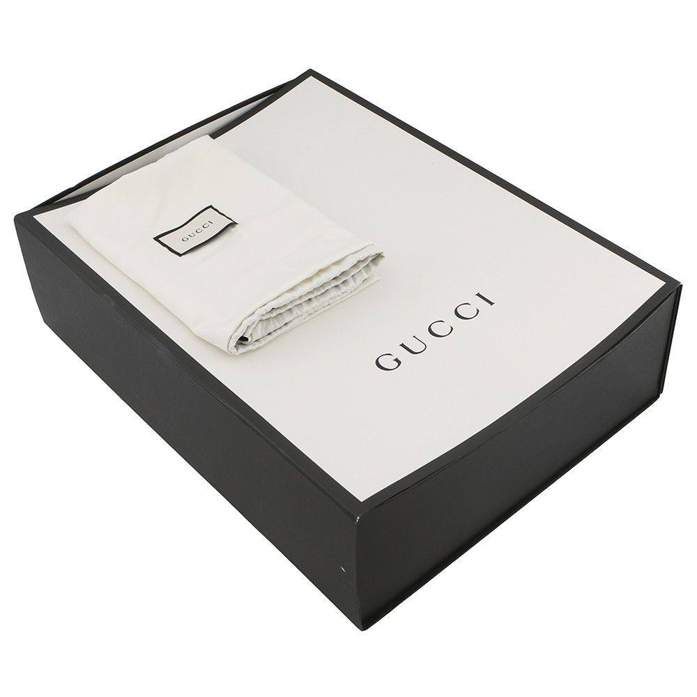 グッチ ショルダーバッグ GGスプリーム/レザー 406367 GUCCI メッセンジャーバッグ 黒