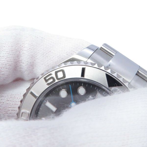 ロレックス ヨットマスター ダークロジウム SSランダムシリアル ルーレット 268622 ROLEX 腕時計 スレート文字盤