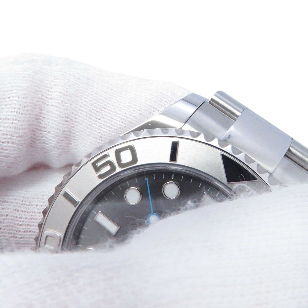 ロレックス ヨットマスター ダークロジウム SSランダムシリアル ルーレット 268622 ROLEX 腕時計 スレート文字盤