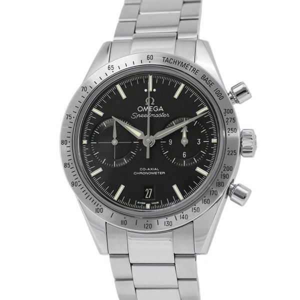 オメガ スピードマスター 57 331.10.42.51.01.001 OMEGA 腕時計 黒文字盤