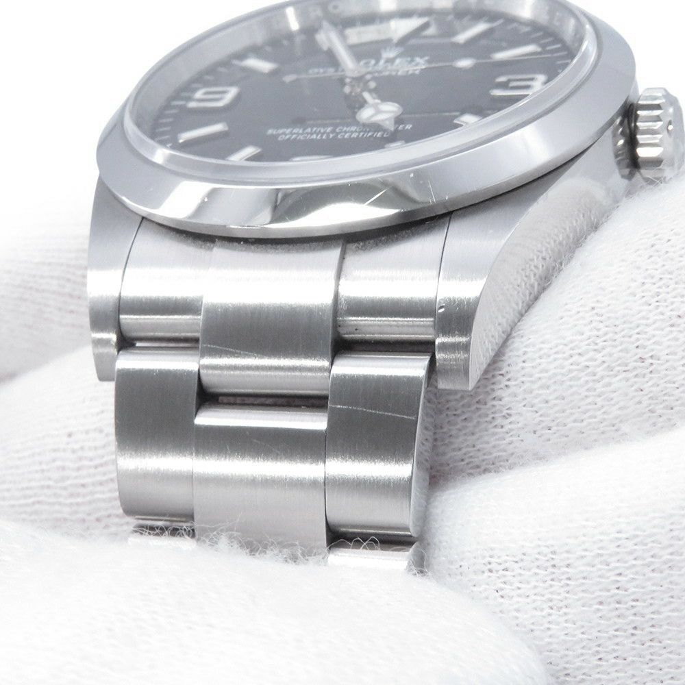 ロレックス エクスプローラー1 ランダムシリアル ルーレット 124270 ROLEX 腕時計 ウォッチ 黒文字盤
