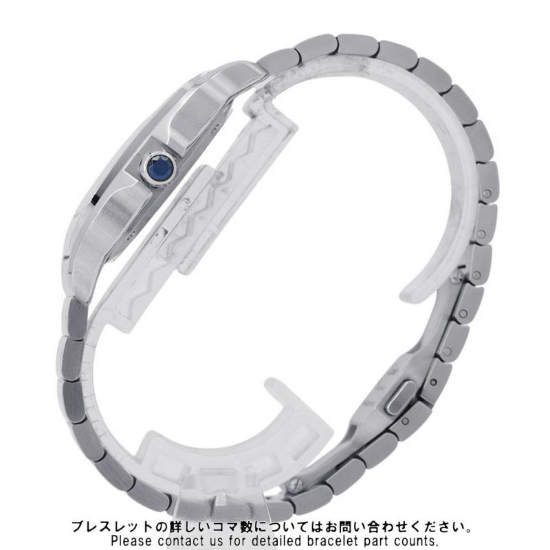 カルティエ サントス ドゥ カルティエ WSSA0061 Cartier 腕時計 スモーキーグリーン文字盤