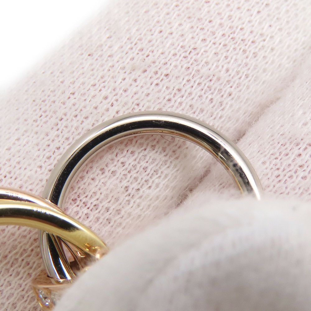 カルティエ ネックレス トリニティ ダイヤモンド 5P K18PG/K18YG/K18WG B7058700 Cartier ペンダント