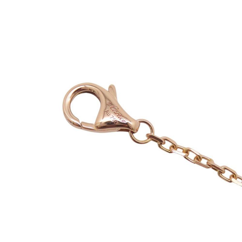 カルティエ ブレスレット ダムール ダイヤモンド 1P 0.13ct K18PGピンクゴールド B6063017 Cartier
