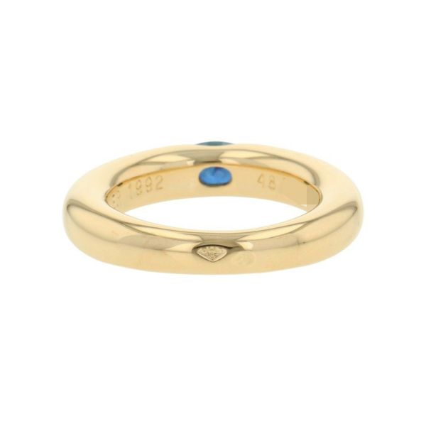 カルティエ リング エリプス サファイア K18YGイエローゴールド リングサイズ48 Cartier Ellipse 指輪