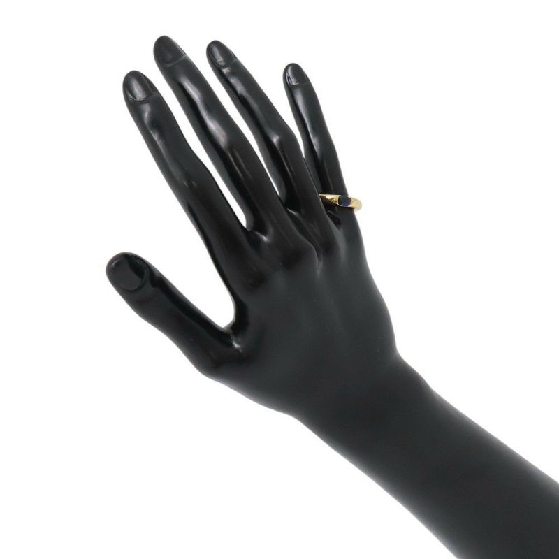 カルティエ リング エリプス サファイア K18YGイエローゴールド リングサイズ48 Cartier Ellipse 指輪