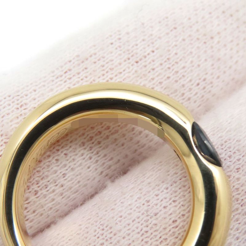 カルティエ リング エリプス サファイア K18YGイエローゴールド リングサイズ48 Cartier Ellipse 指輪