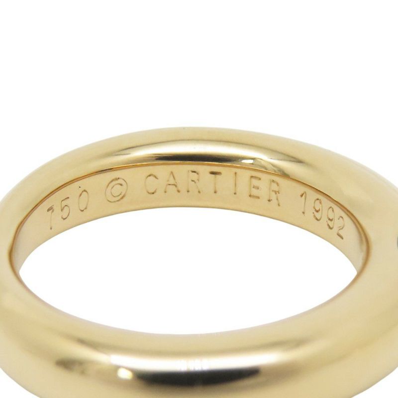 カルティエ リング エリプス サファイア K18YGイエローゴールド リングサイズ48 Cartier Ellipse 指輪