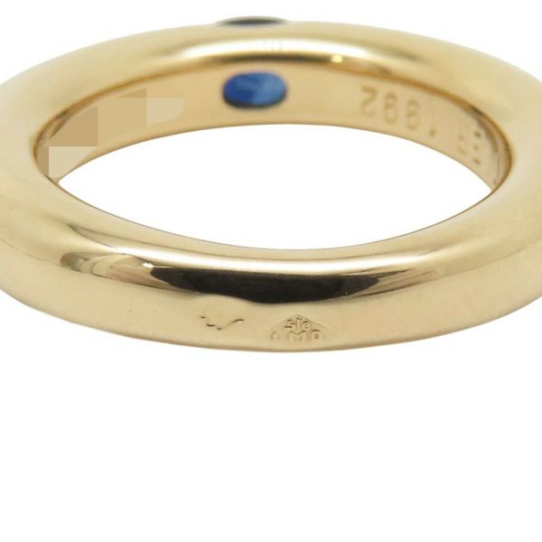 カルティエ リング エリプス サファイア K18YGイエローゴールド リングサイズ48 Cartier Ellipse 指輪