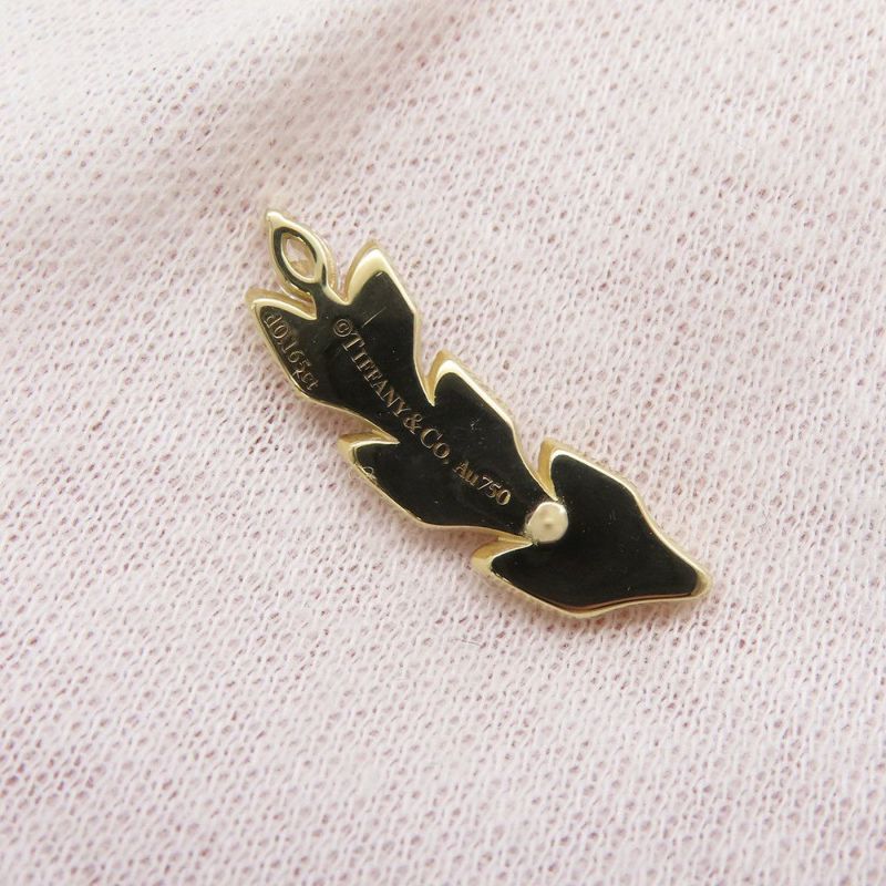 ティファニー ピアス ビクトリア ヴァイン クライマー ピアス ダイヤモンド 計0.33ct K18YGイエローゴールド Tiffany&Co.