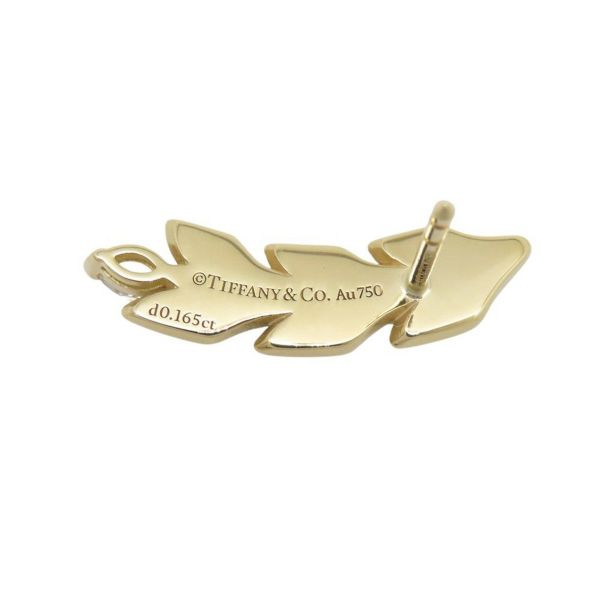 ティファニー ピアス ビクトリア ヴァイン クライマー ピアス ダイヤモンド 計0.33ct K18YGイエローゴールド Tiffany&Co.