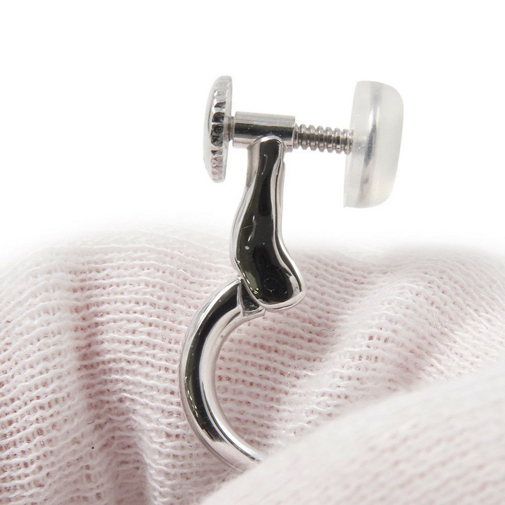 タサキ ネックレス グラデーション イヤリングセット 黒真珠 パール/ダイヤモンド 1P 0.01ct K18WGホワイトゴールド TASAKI