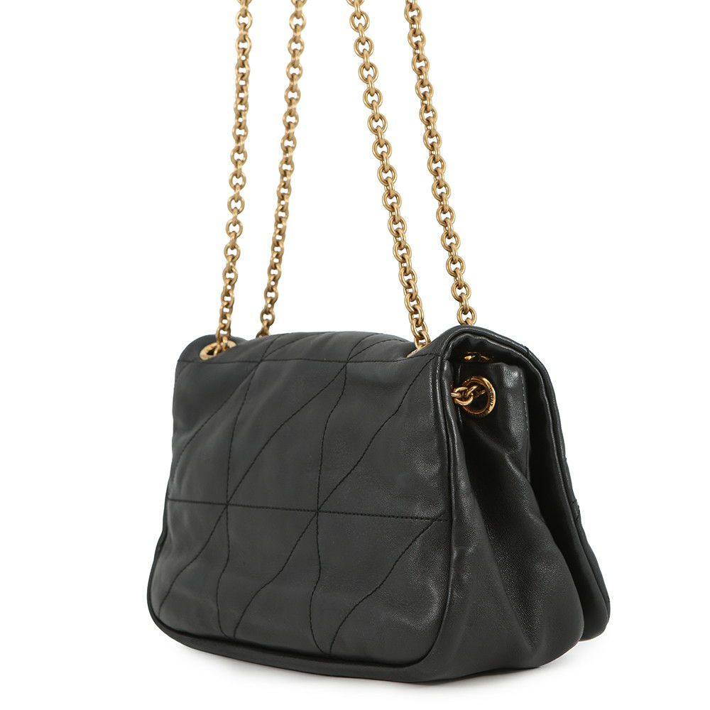 サンローランパリ チェーンショルダーバッグ ジェイミー 4.3 スモール 763475 SAINT LAURENT PARIS 2way 黒