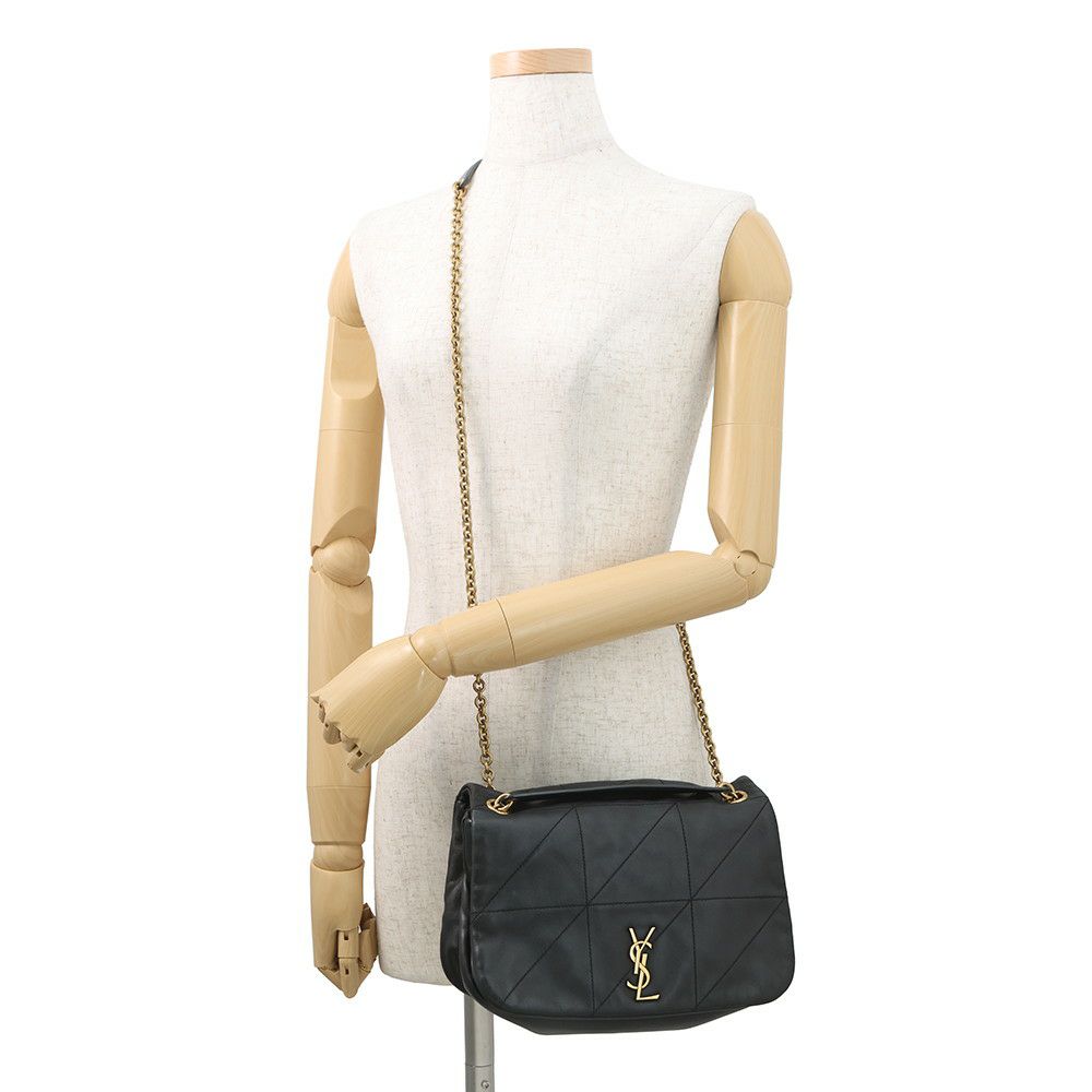サンローランパリ チェーンショルダーバッグ ジェイミー 4.3 スモール 763475 SAINT LAURENT PARIS 2way 黒