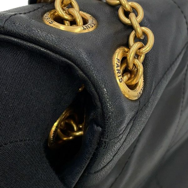 サンローランパリ チェーンショルダーバッグ ジェイミー 4.3 スモール 763475 SAINT LAURENT PARIS 2way 黒