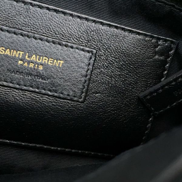 サンローランパリ チェーンショルダーバッグ ジェイミー 4.3 スモール 763475 SAINT LAURENT PARIS 2way 黒