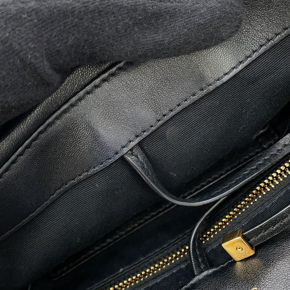 サンローランパリ チェーンショルダーバッグ ジェイミー 4.3 スモール 763475 SAINT LAURENT PARIS 2way 黒