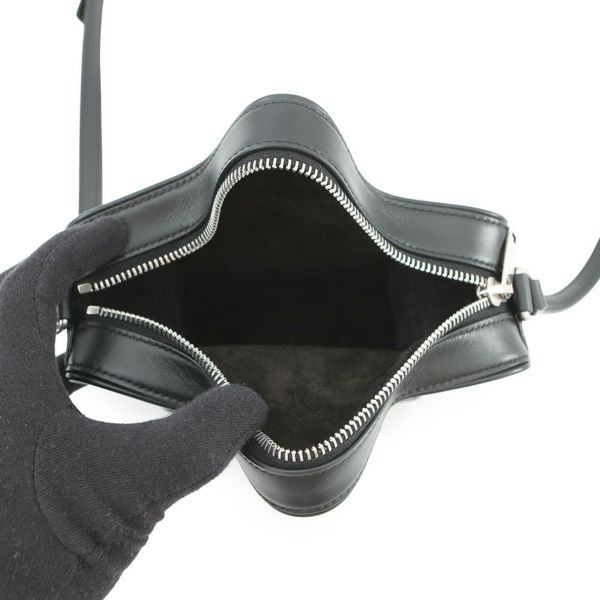 セリーヌ ショルダーバッグ ロゴ エトワール 星型 スムースカーフレザー 198763 CELINE 黒