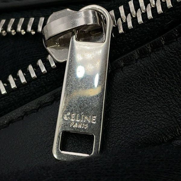 セリーヌ ショルダーバッグ ロゴ エトワール 星型 スムースカーフレザー 198763 CELINE 黒