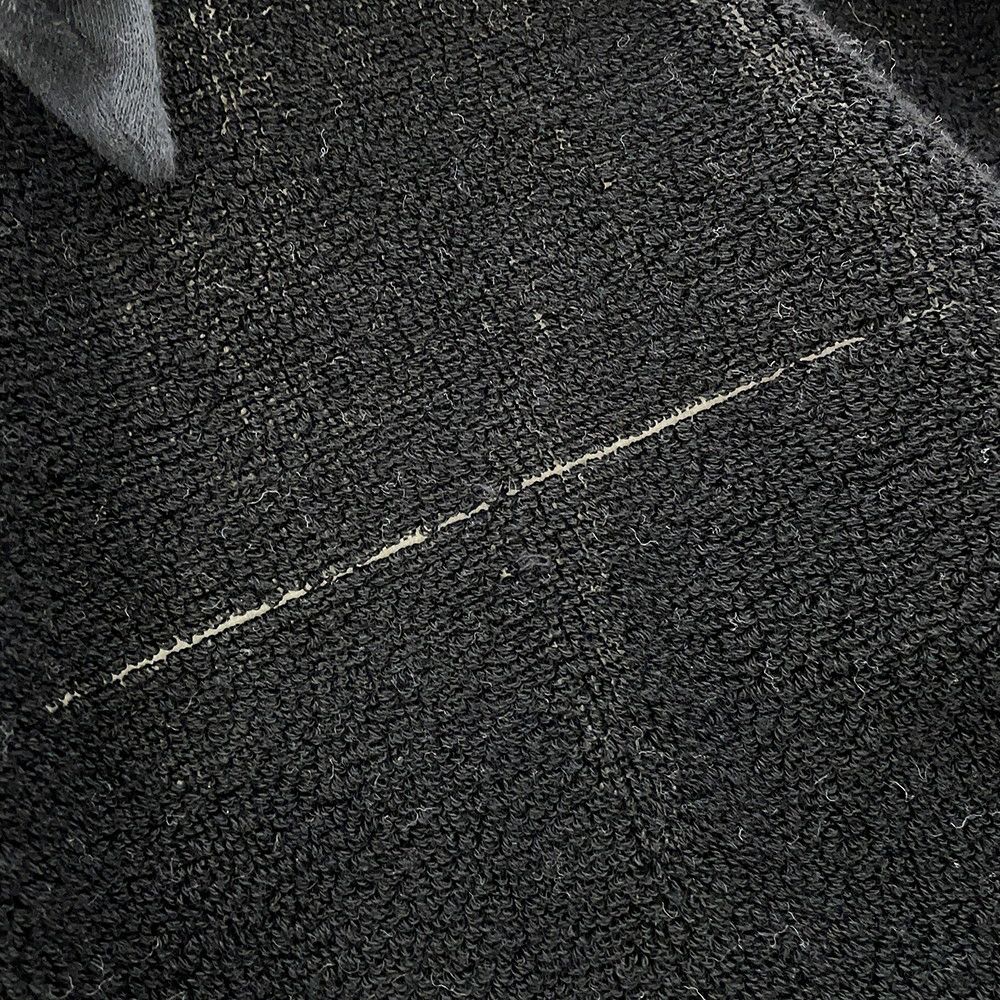 サンローランパリ トートバッグ リヴ・ゴーシュ RIVE GAUCHE タオルトート 735067 SAINT LAURENT PARIS 黒 白