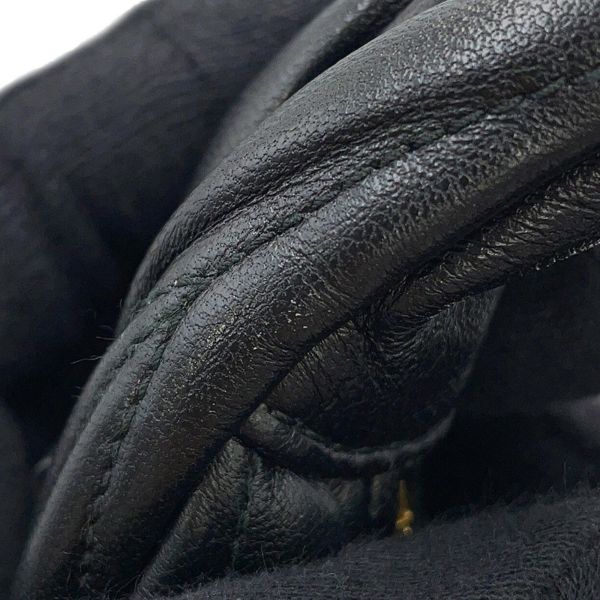 ミュウミュウ ハンドバッグ マテラッセ ワンダー ホーボーバッグ レザー 5BC125 MIUMIU 2way 黒