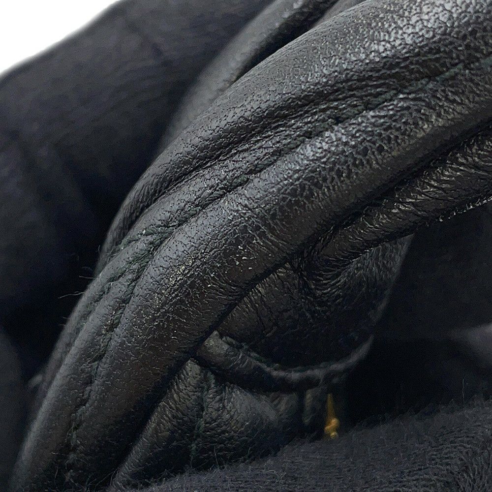 ミュウミュウ ハンドバッグ マテラッセ ワンダー ホーボーバッグ レザー 5BC125 MIUMIU 2way 黒