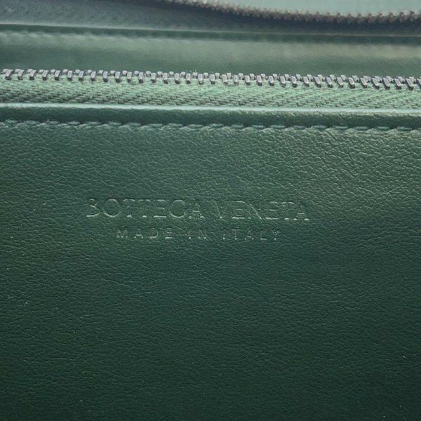 ボッテガヴェネタ 長財布 イントレチャート ラウンドファスナー レザー 608556 BOTTEGA VENETA メンズ