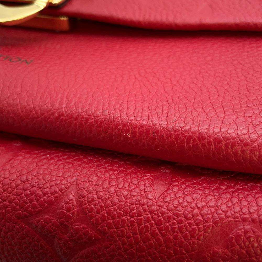 ルイヴィトン チェーンショルダーバッグ モノグラム・アンプラント アンシュルピス M43393 LOUIS VUITTON 赤