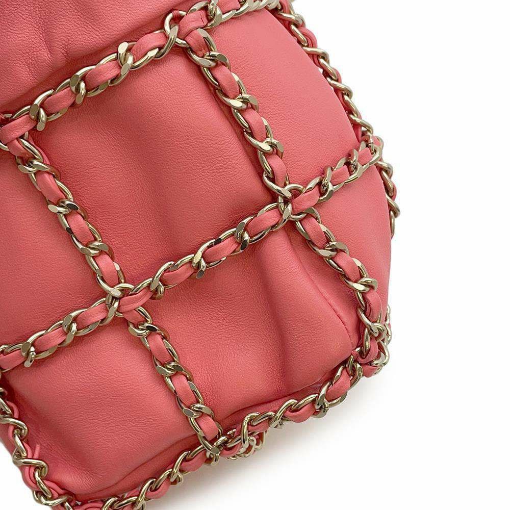 シャネル チェーンショルダーバッグ ココマーク ラムスキン AS2313 CHANEL バッグ