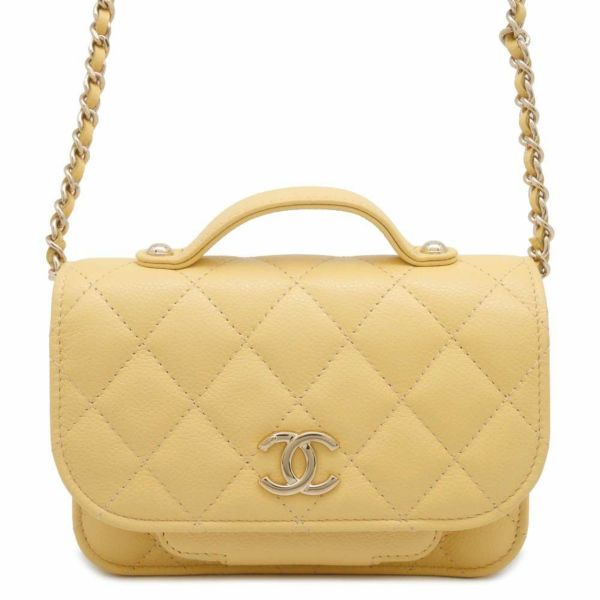 シャネル チェーンウォレット ココマーク アフィニティ ミニ キャビアスキン AP2914 CHANEL 財布