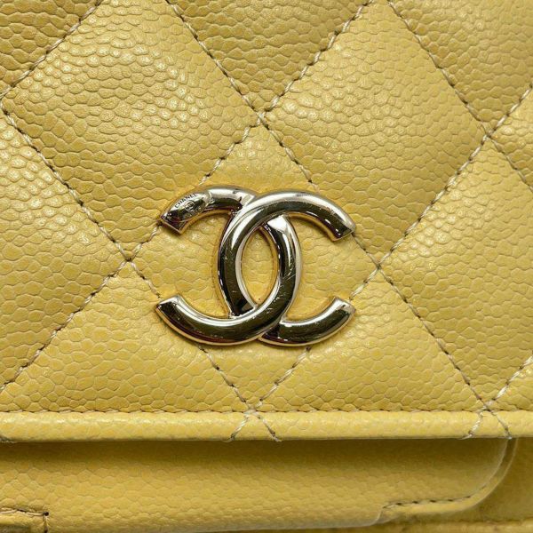 シャネル チェーンウォレット ココマーク アフィニティ ミニ キャビアスキン AP2914 CHANEL 財布