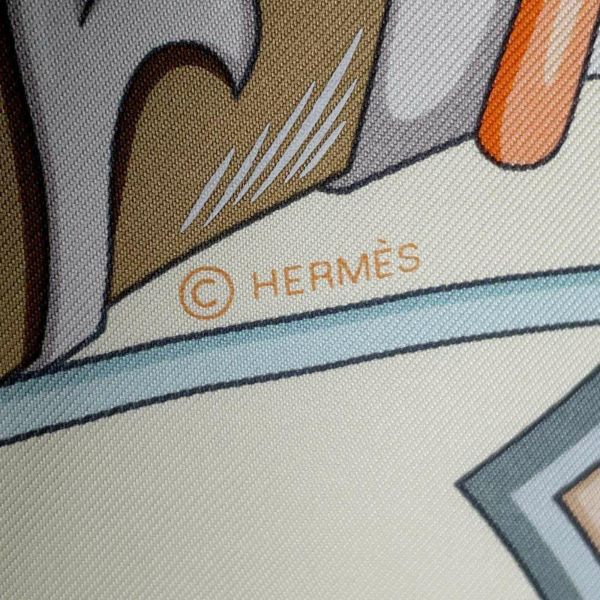 エルメス スカーフ カレ90 アルネ・ドゥ・クール Harnais de Coeur HERMES シルク 2024春夏