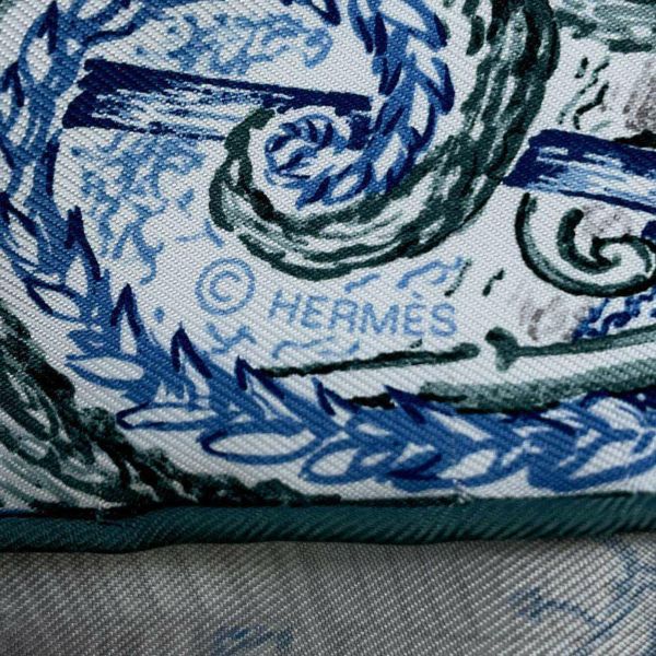 エルメス カレ90 カレ フォーブルの狂気 les folies du faubourg HERMES カシミヤ スカーフ