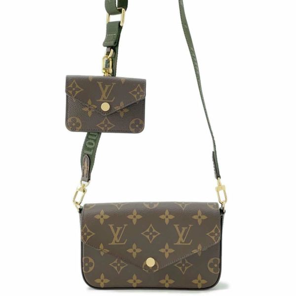 ルイヴィトン ショルダーバッグ モノグラム ミュルティ・ポシェット・フェリシー M80091 LOUIS VUITTON ヴィトン