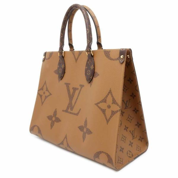 ルイヴィトン トートバッグ モノグラム・リバース ジャイアント オンザゴーMM M45321 LOUIS VUITTON ハンドバッグ