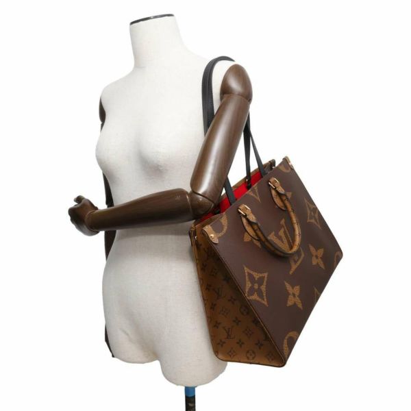 ルイヴィトン トートバッグ モノグラム・リバース ジャイアント オンザゴーMM M45321 LOUIS VUITTON ハンドバッグ