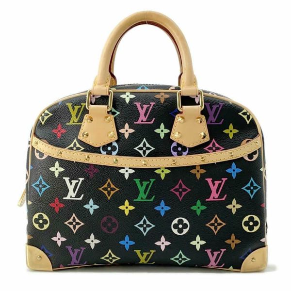 ルイヴィトン ハンドバッグ モノグラム・マルチカラー トゥルーヴィル M92662 LOUIS VUITTON ブラック 黒