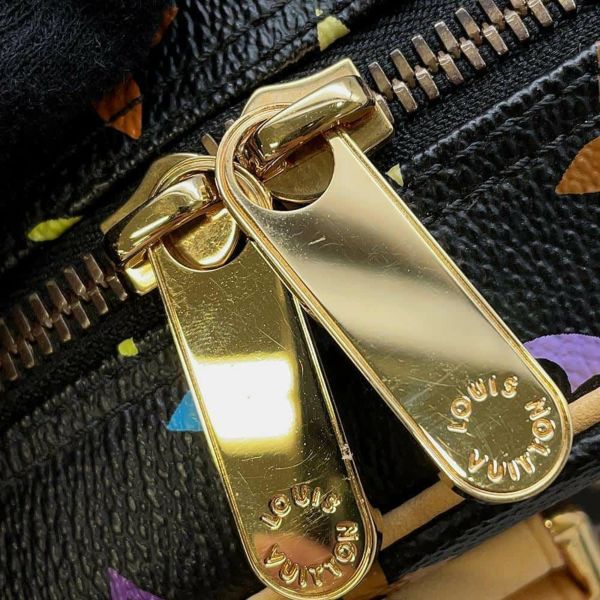 ルイヴィトン ハンドバッグ モノグラム・マルチカラー トゥルーヴィル M92662 LOUIS VUITTON ブラック 黒