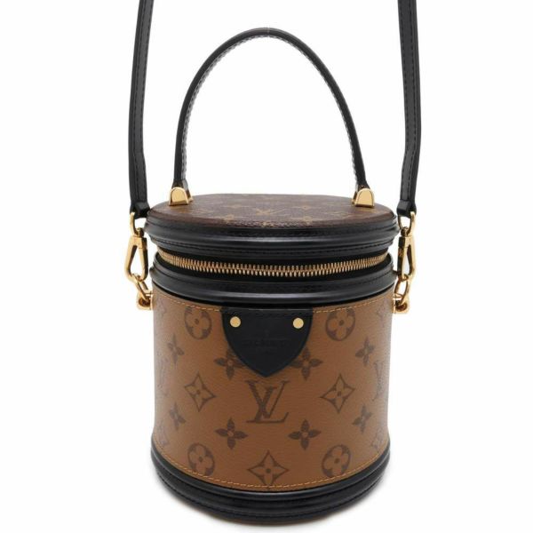 ルイヴィトン ハンドバッグ モノグラム・リバース カンヌ M43986 LOUIS VUITTON バニティバッグ 2wayショルダー