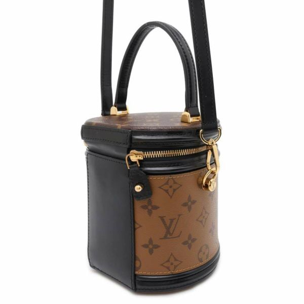 ルイヴィトン ハンドバッグ モノグラム・リバース カンヌ M43986 LOUIS VUITTON バニティバッグ 2wayショルダー