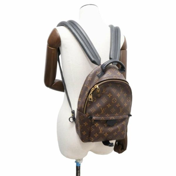 ルイヴィトン リュックサック パームスプリングス バックパックPM M44871 LOUIS VUITTON 黒 ブラック