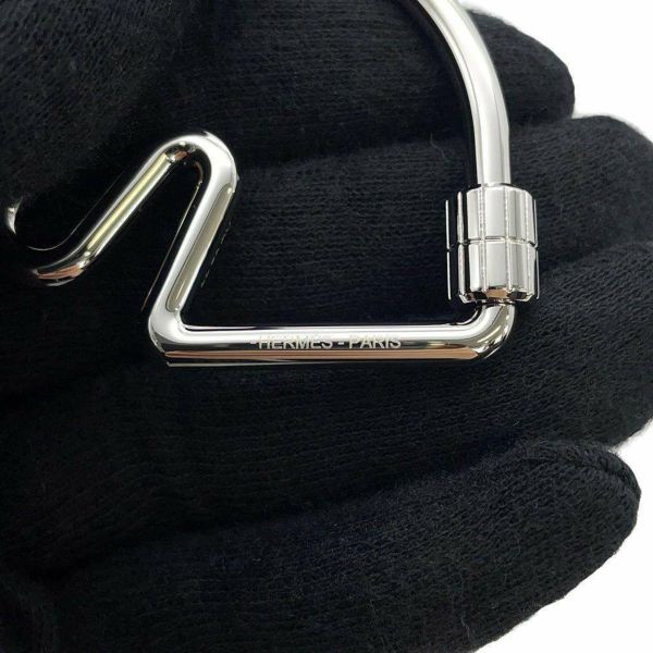 エルメス キーホルダー シュバル Cheval シルバー金具 HERMES キーリング エルメス キーホルダー