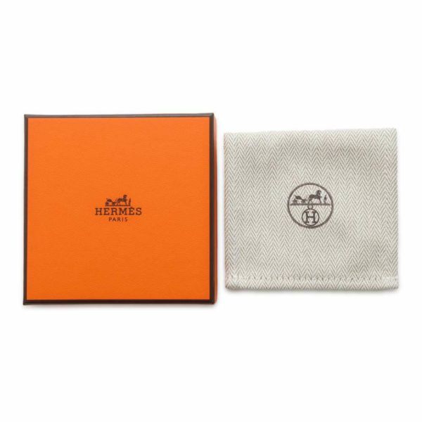 エルメス キーホルダー H・トゥ・スピード シルバー金具 HERMES キーリング