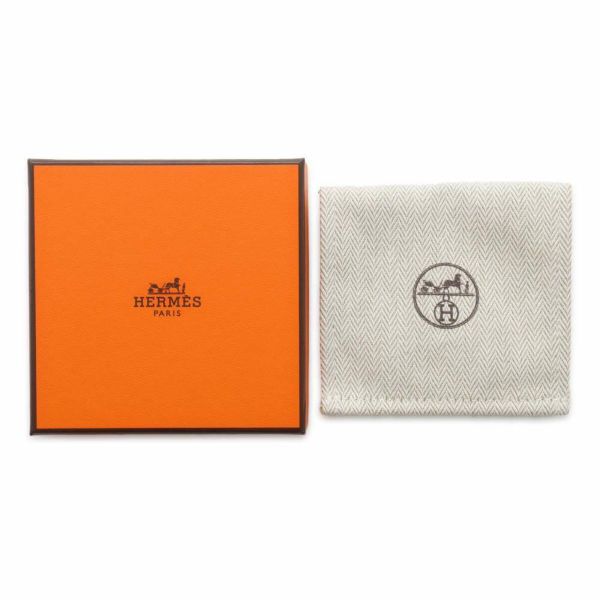 エルメス キーホルダー H・トゥ・スピード シルバー金具 HERMES キーリング