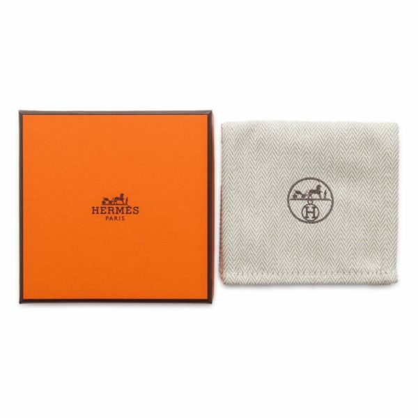 エルメス キーホルダー H・トゥ・スピード シルバー金具 HERMES キーリング