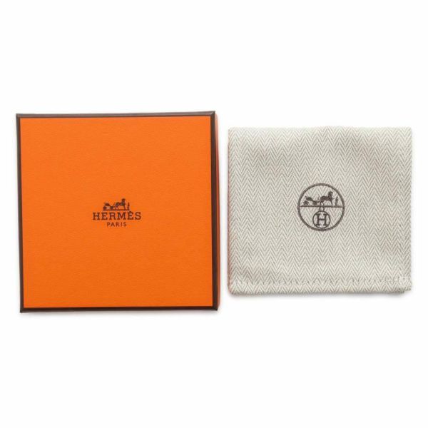 エルメス キーホルダー H・トゥ・スピード シルバー金具 HERMES キーリング